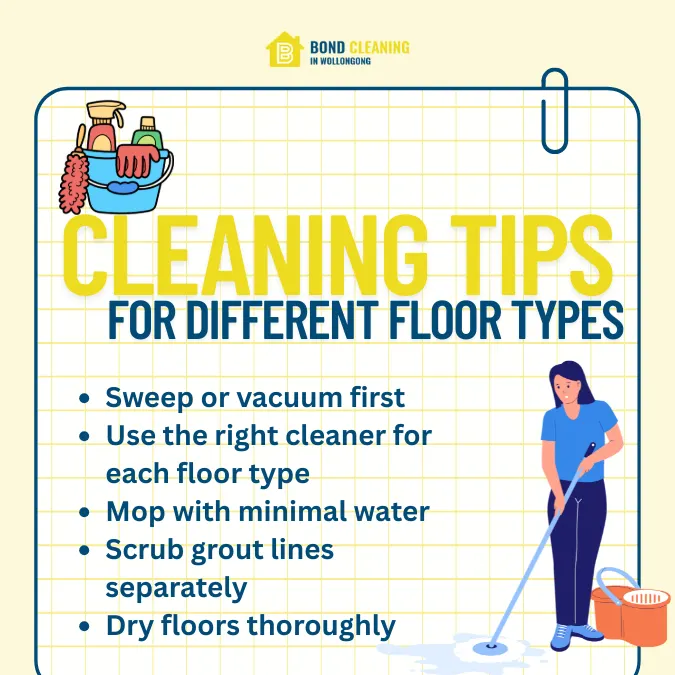 Cleaning Tips For Different Floor Types