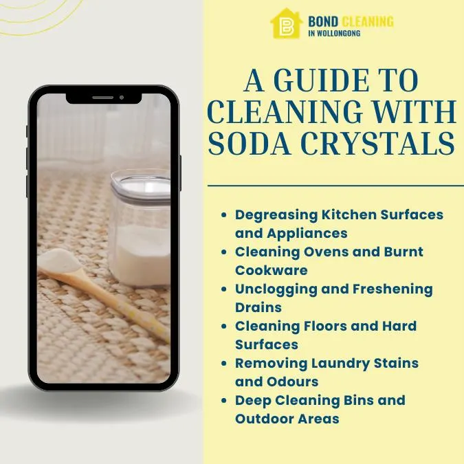 A guide to cleaning with soda crystals